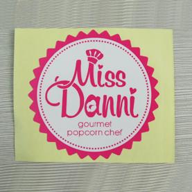 Biscuit shape sticker