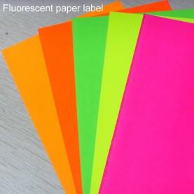 Fluorescent sticker