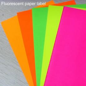 Fluorescent sticker