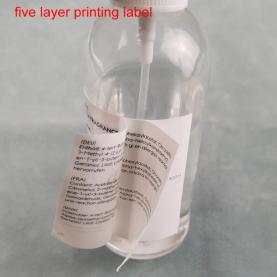 five layer printing label