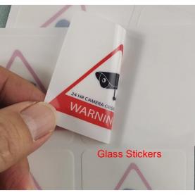 Glass stickers